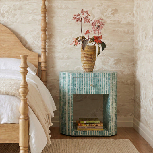 Prim 20" Capiz Shell Nightstand by TOV Furniture – photo 2 of 8