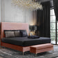 Delilah Velvet Bed by TOV B6267