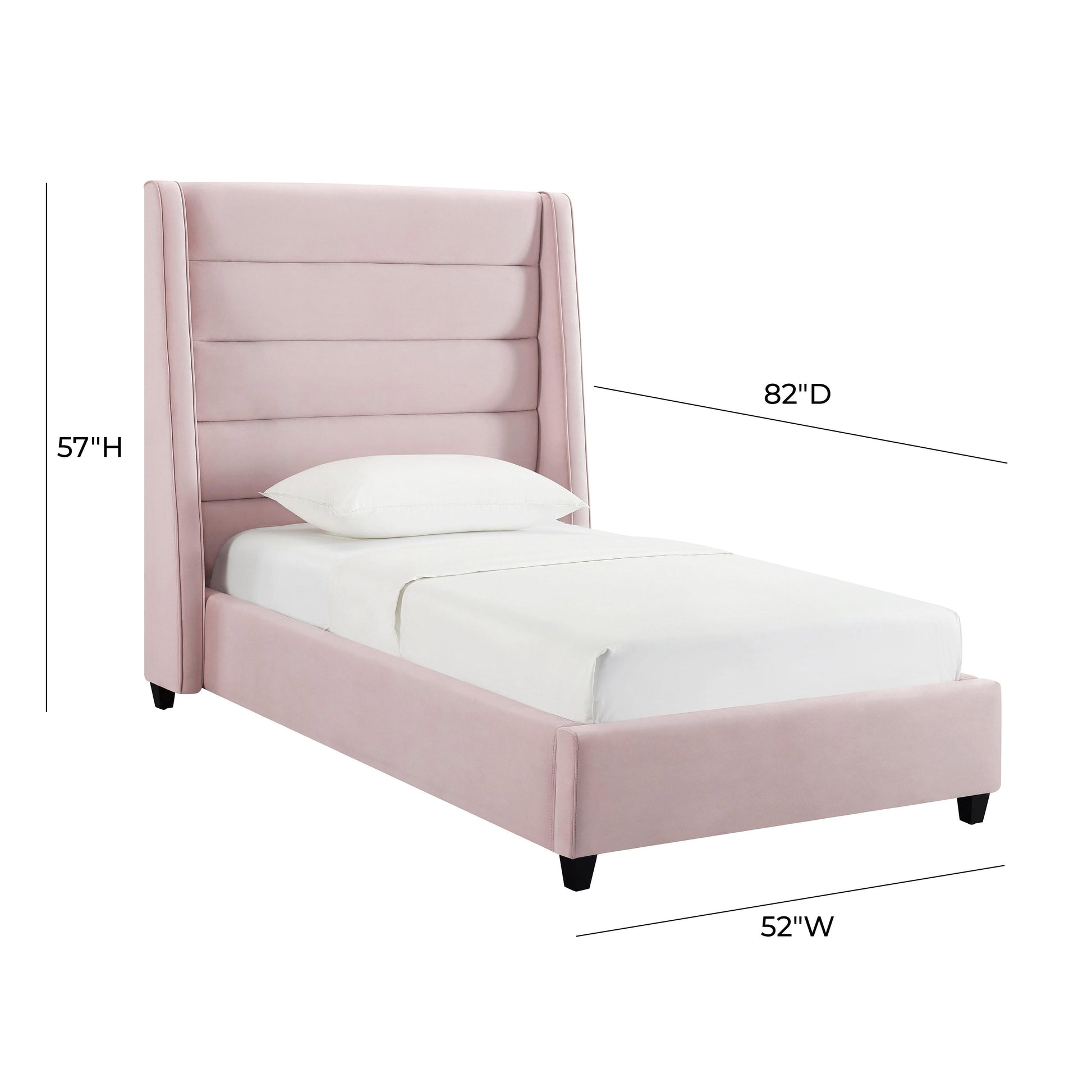 Koah Velvet Bed by TOV B6329