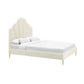 Bianca Velvet Bed by TOV B68364