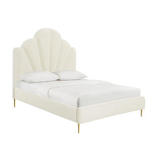 Bianca Velvet Bed by TOV B68362
