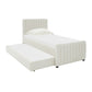 Angela Velvet Trundle Bed In Twin by TOV B68376