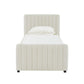 Angela Velvet Trundle Bed In Twin by TOV B68376