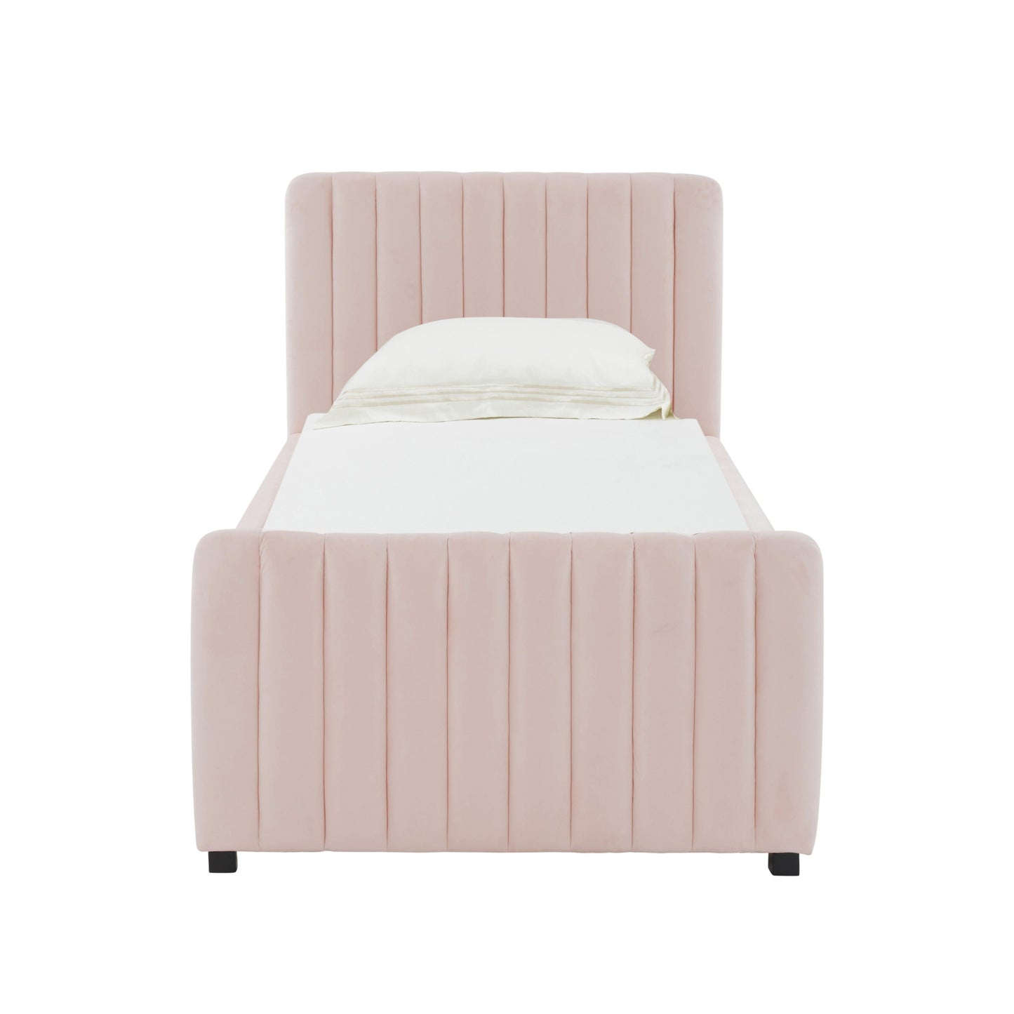 Angela Velvet Trundle Bed In Twin by TOV B68378