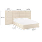 Eliana Velvet Bed With Wings by TOV B68727 Wings