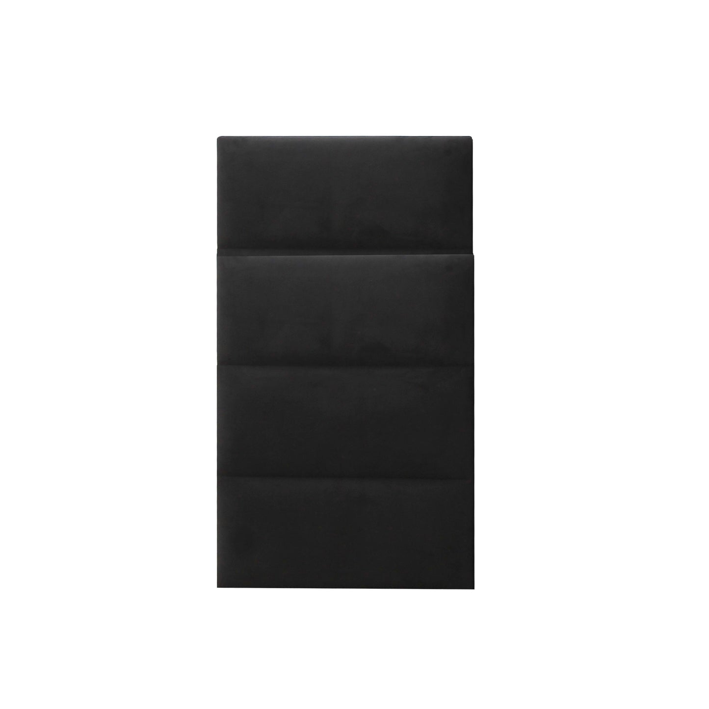 Eliana Performance Velvet Headboard Wings Black King Bed by Tov Furniture