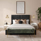 Eliana Velvet Bed by TOV B68727
