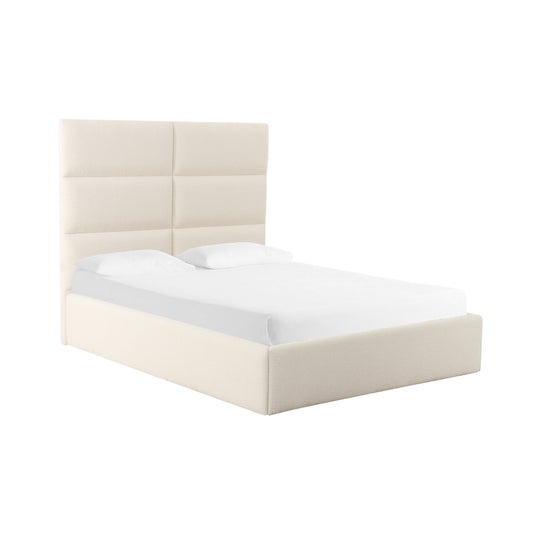 Eliana Cream Boucle Bed by TOV B68730