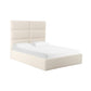 Eliana Cream Boucle Bed by TOV B68731