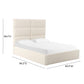 Eliana Cream Boucle Bed by TOV B68731