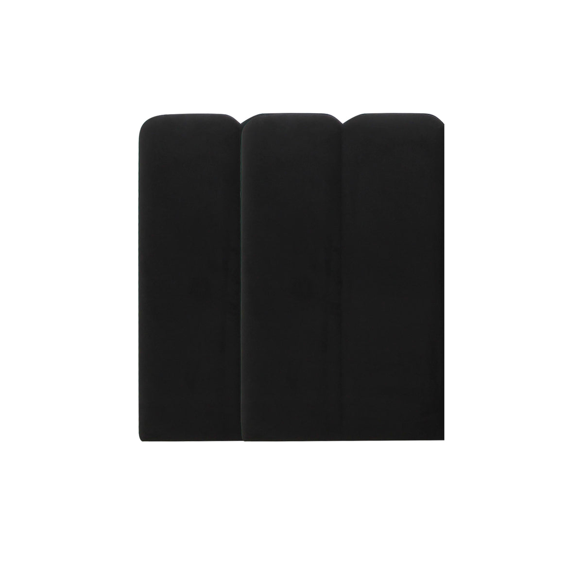 Palani Black Performance Velvet Wings - Queen or King (Set of 2) by TOV Furniture – photo 1 of 6
