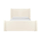 Athara Cream Velvet Bed by TOV B68943