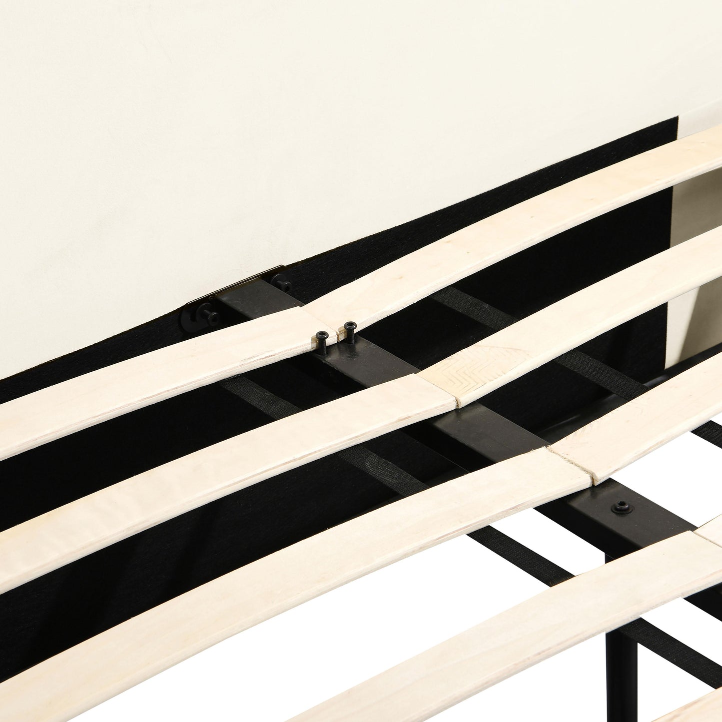 Athara Cream Velvet Bed by TOV B68943