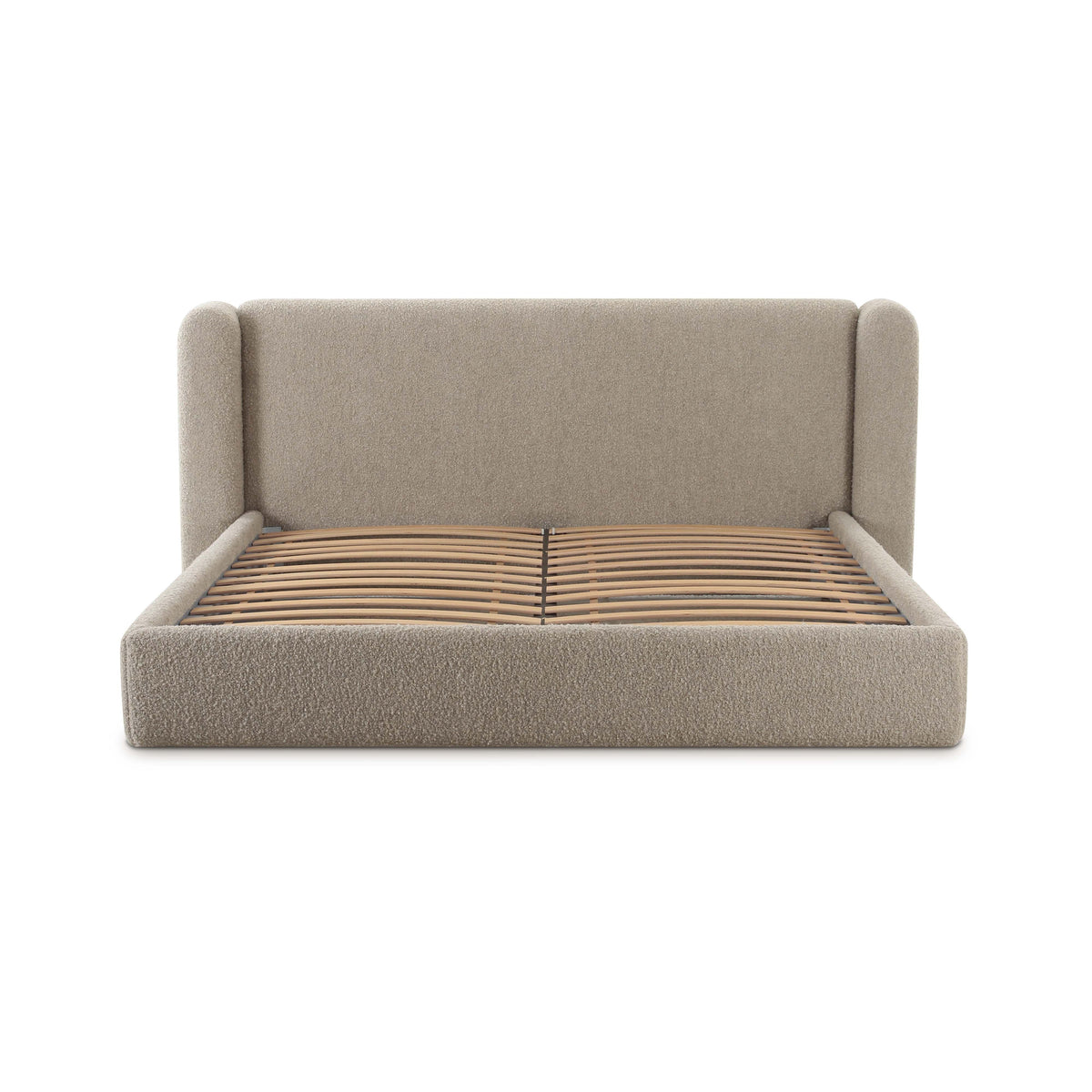 Babette Tan Contract-Grade Boucle King Bed by TOV Furniture – photo 6 of 10