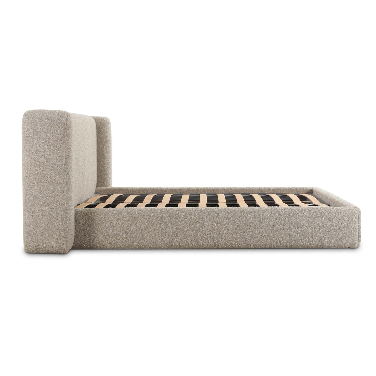 Babette Tan Contract-Grade Boucle King Bed by TOV Furniture – photo 7 of 10