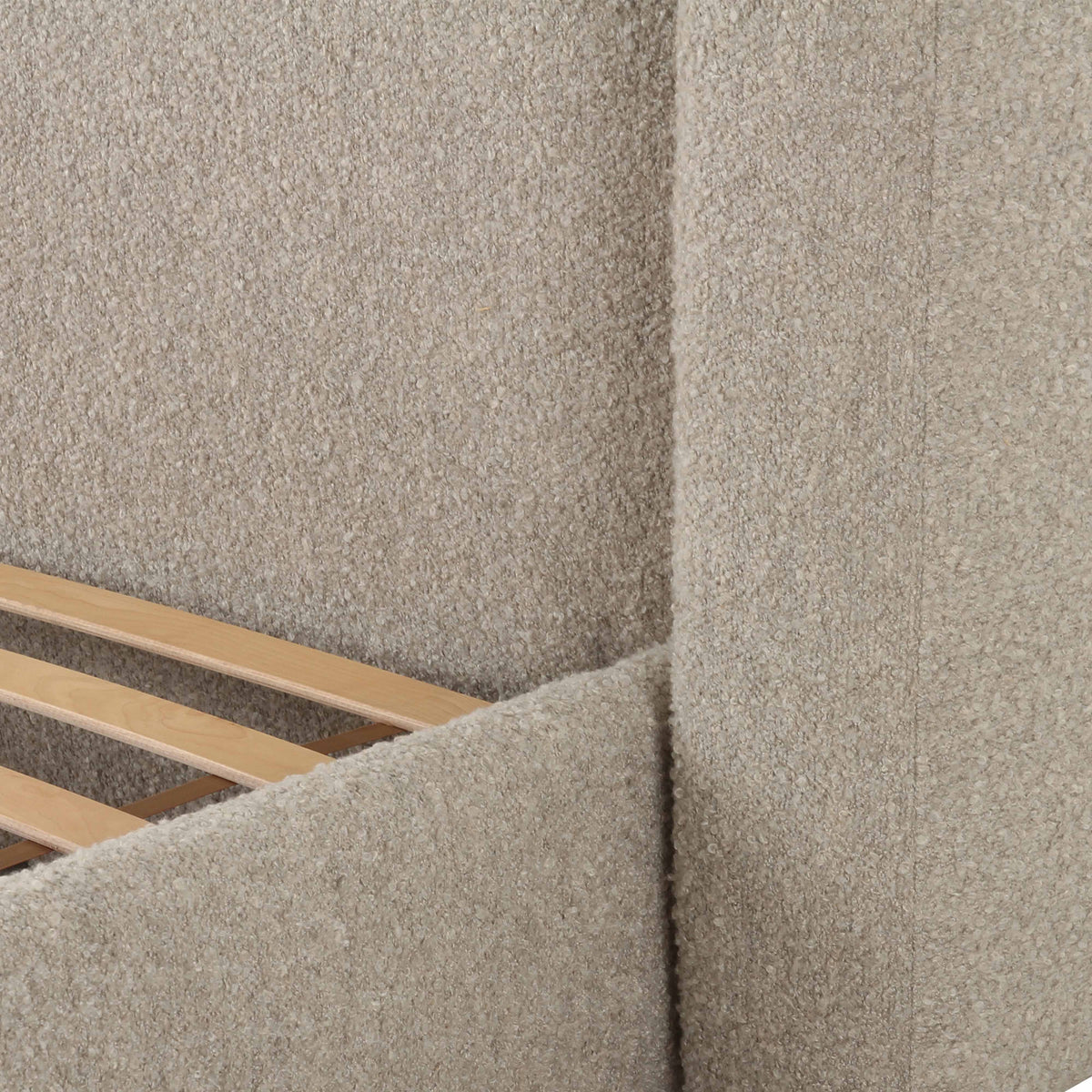 Babette Tan Contract-Grade Boucle King Bed by TOV Furniture – photo 8 of 10