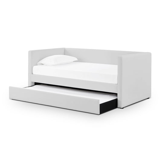 Alice Linen Twin Trundle Light Grey by Tov Furniture