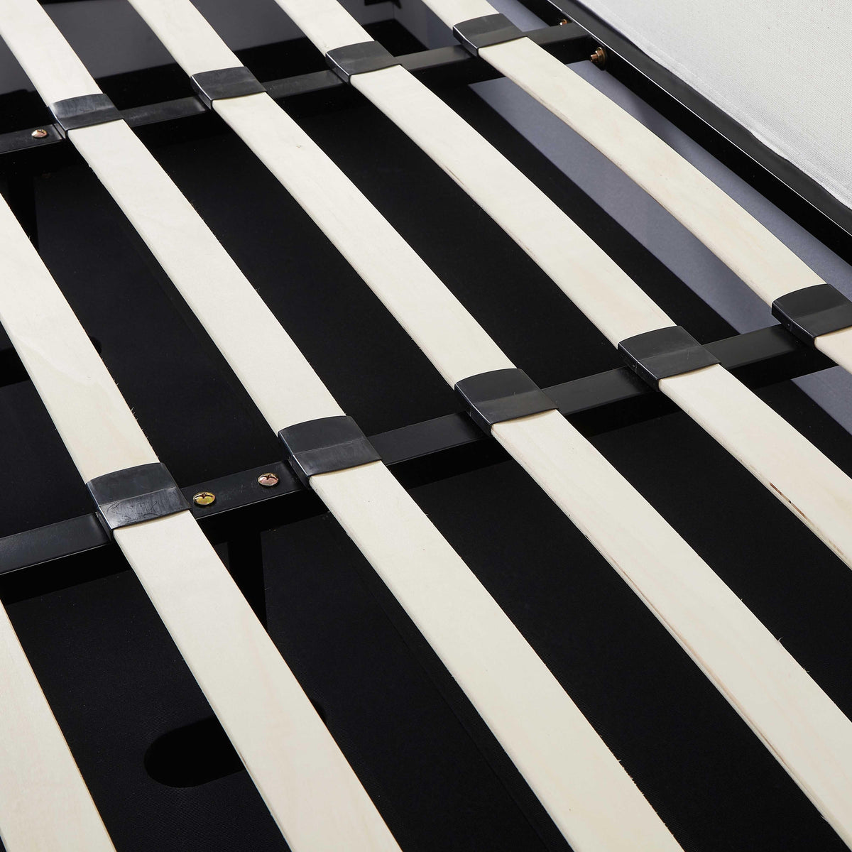 Meena Cream Upcycled Performance Linen Storage King Bed by TOV Furniture – photo 10 of 11
