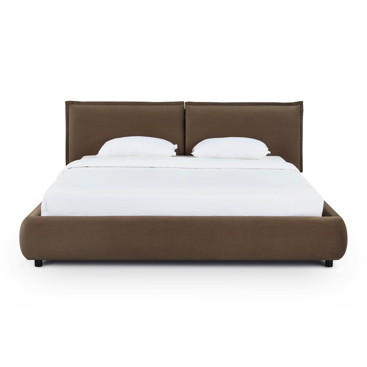 Mel Brown Performance Faux Mohair Velvet King Bed by TOV Furniture – photo 2 of 10