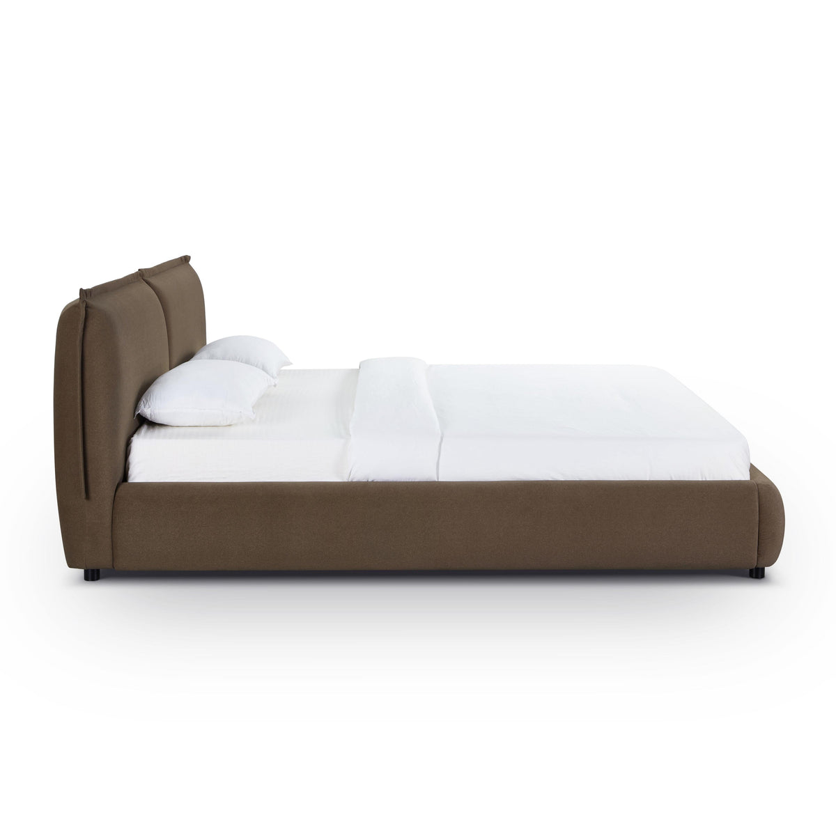 Mel Brown Performance Faux Mohair Velvet King Bed by TOV Furniture – photo 3 of 10