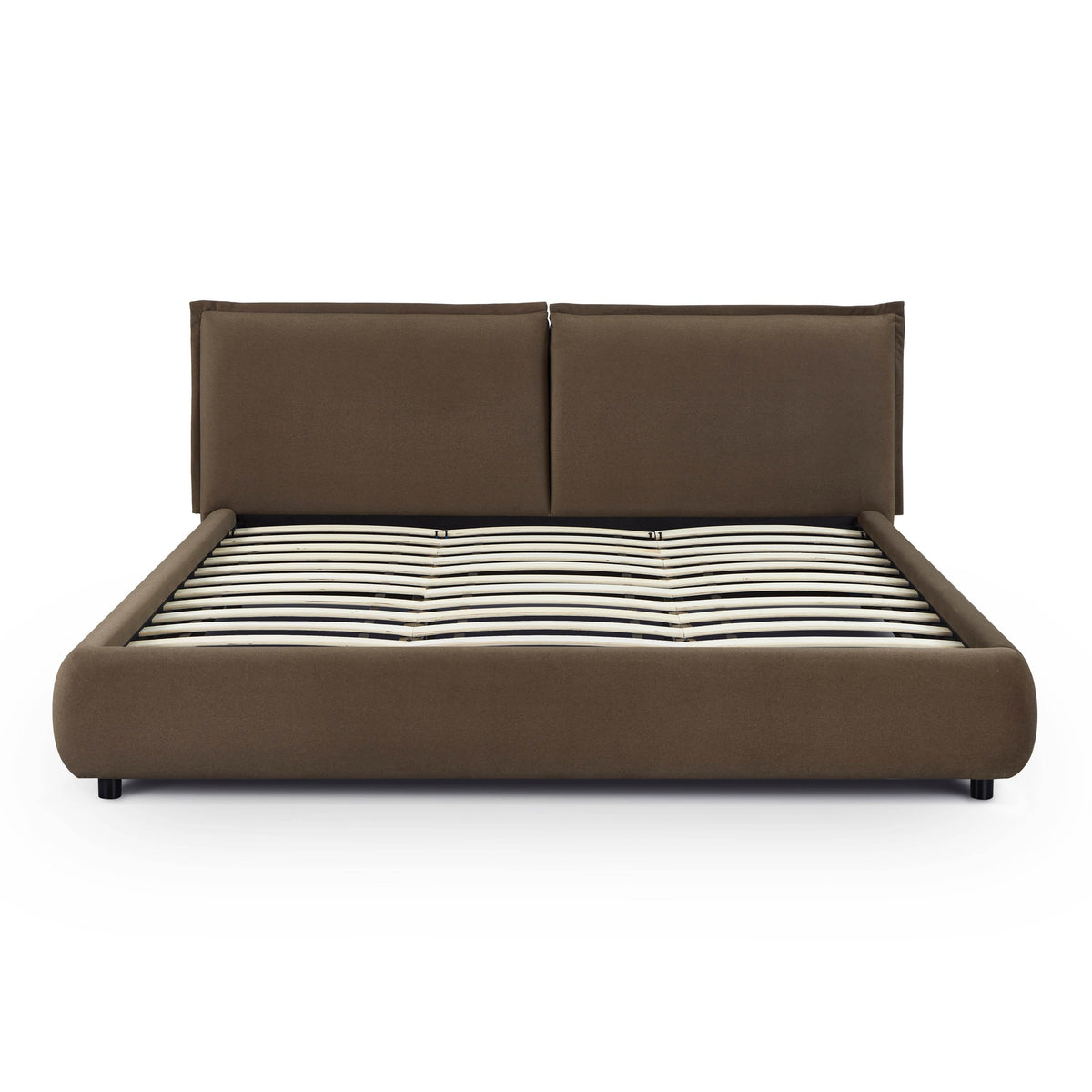 Mel Brown Performance Faux Mohair Velvet King Bed by TOV Furniture – photo 5 of 10