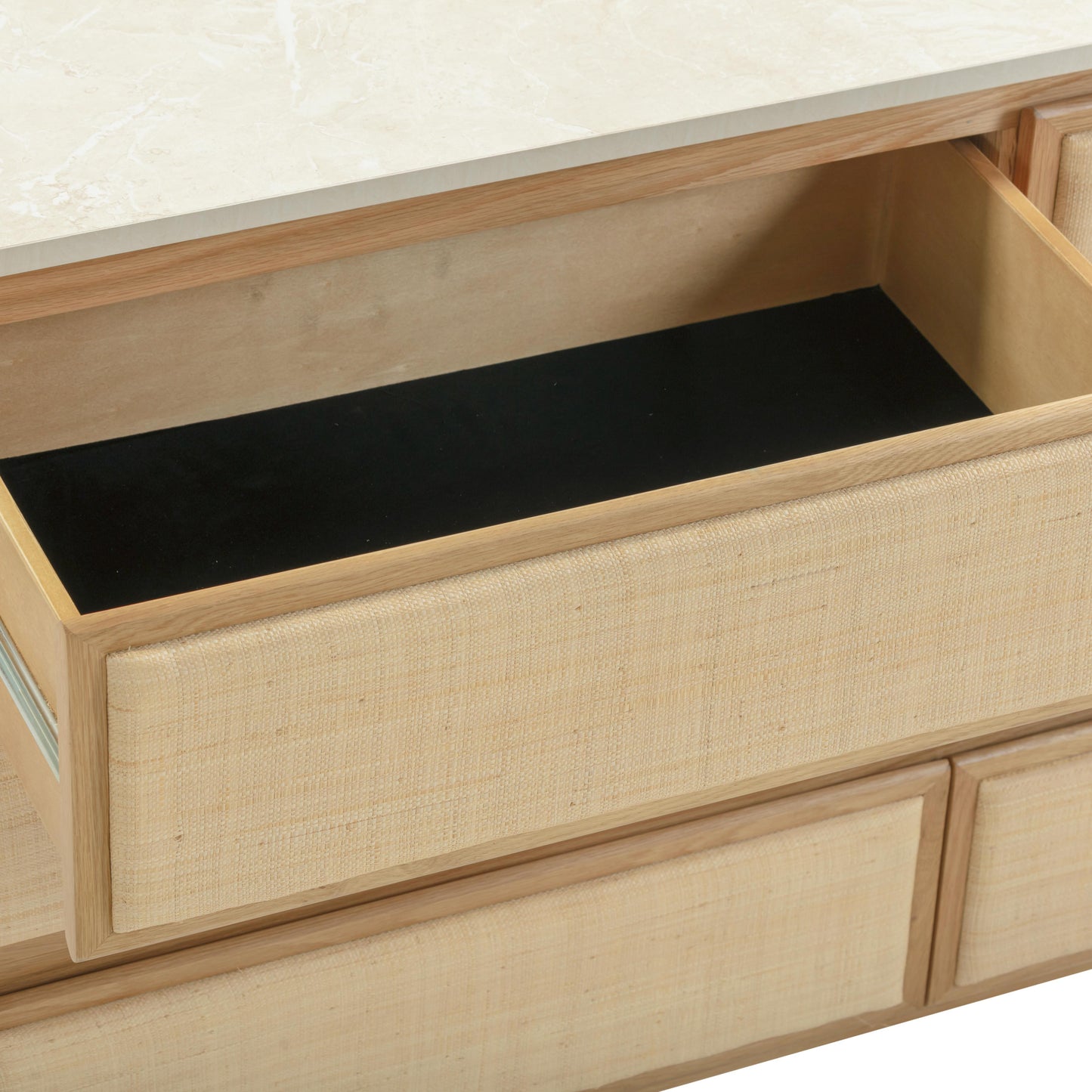 Paige 56 Natural Oak 6 Drawer Dresser by TOV B69354