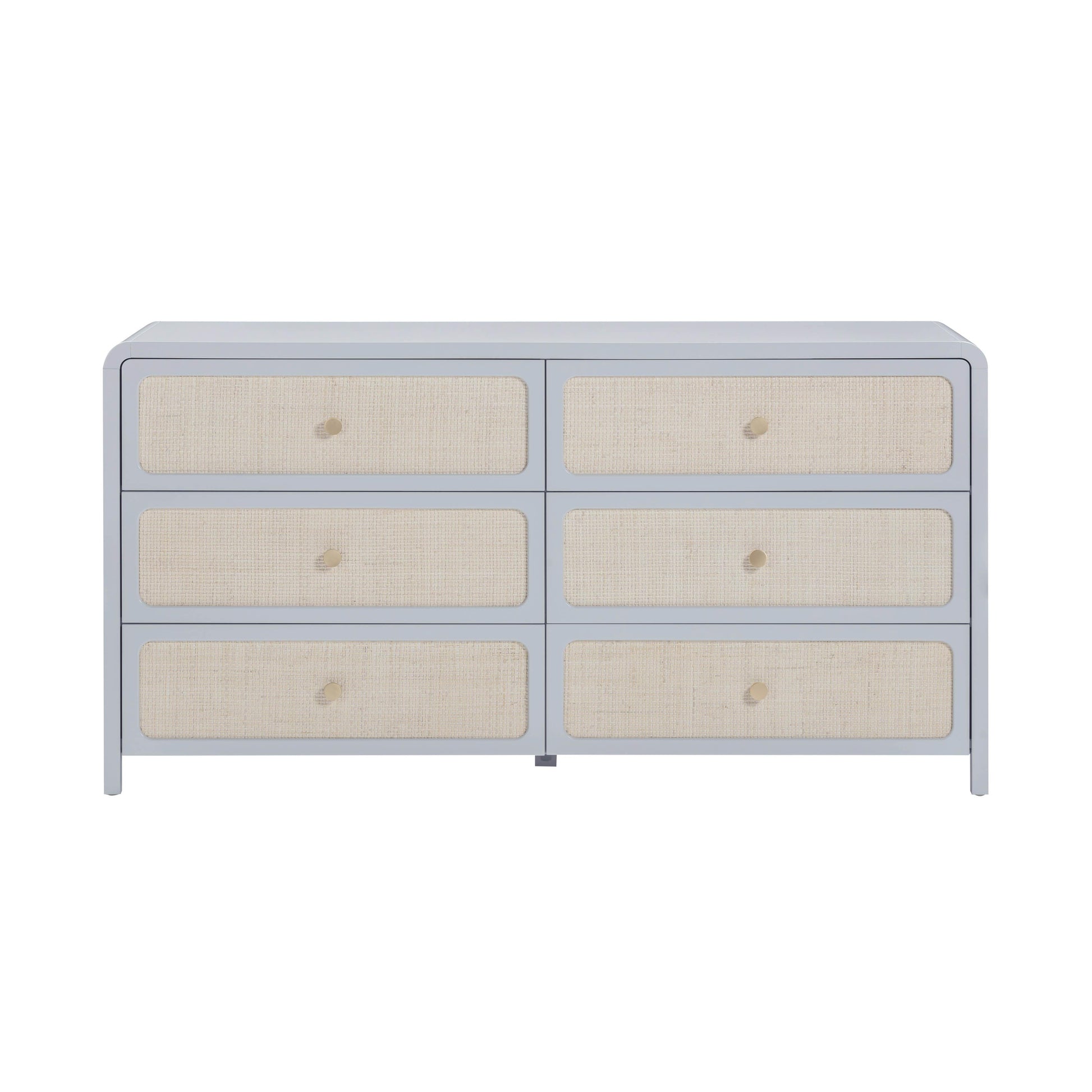 Patty 62 Rattan 6 Drawer Dresser by TOV B54354