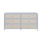 Patty 62 Rattan 6 Drawer Dresser by TOV B69361