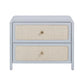 Patty 28 Rattan 2 Drawer Nightstand by TOV B69362
