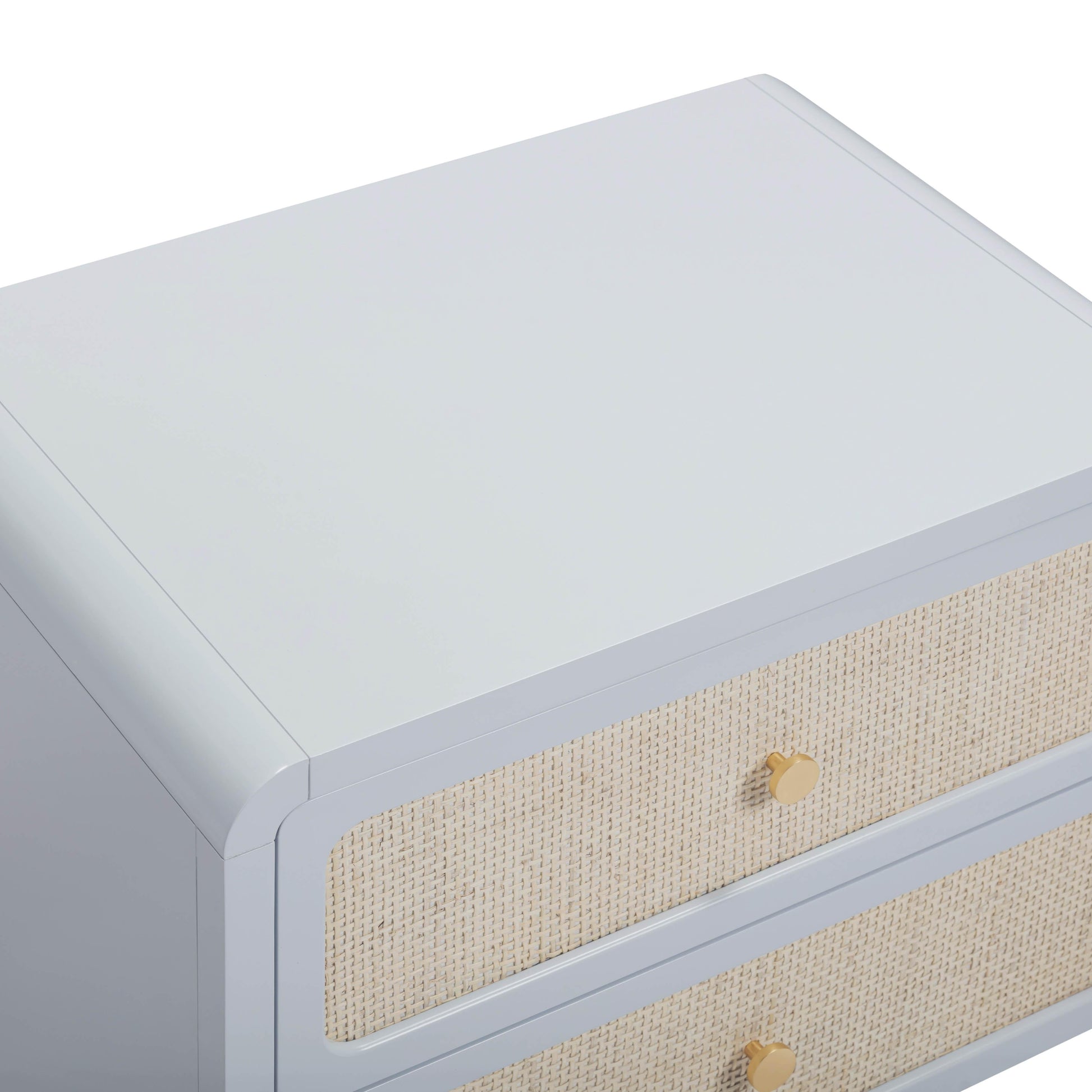 Patty 28 Rattan 2 Drawer Nightstand by TOV B69363