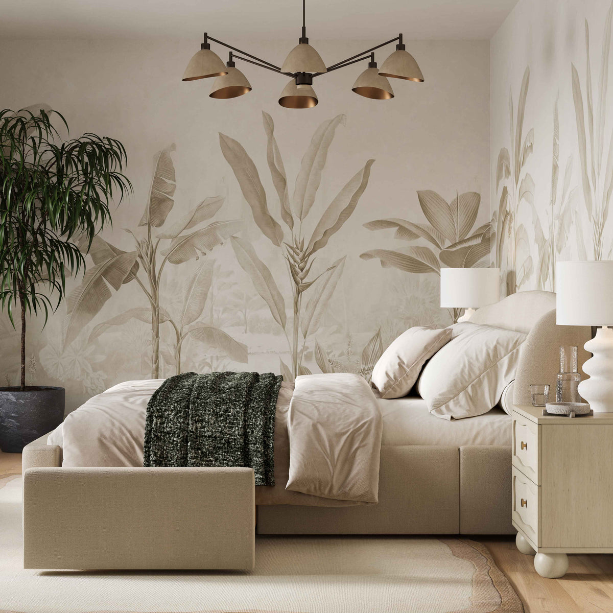 Corey Upcycled Performance Linen Storage Bed by TOV Furniture – several options shown