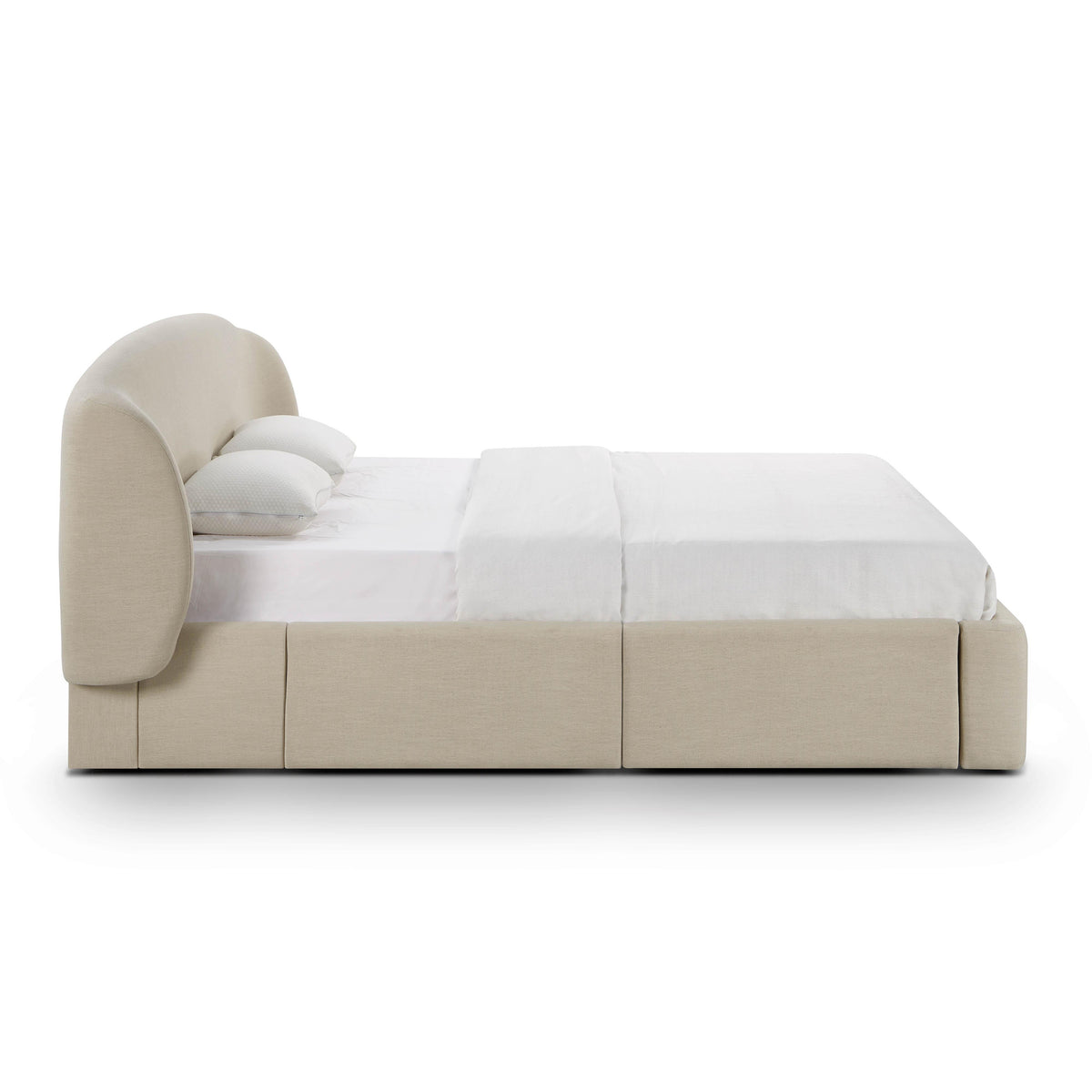 Corey Taupe Upcycled Performance Linen King Storage Bed by TOV Furniture – photo 5 of 10