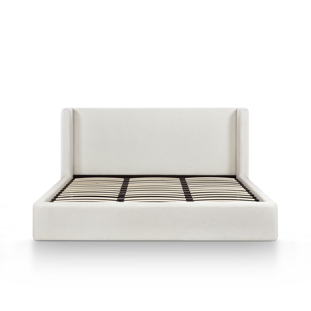 Harmony Cream Performance Chenille King Bed by TOV Furniture – photo 4 of 12