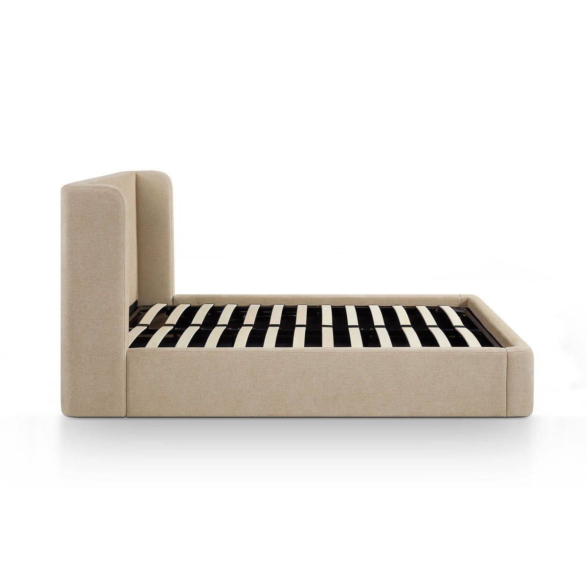 Harmony Tan Performance Chenille Queen Bed by TOV Furniture – photo 7 of 11