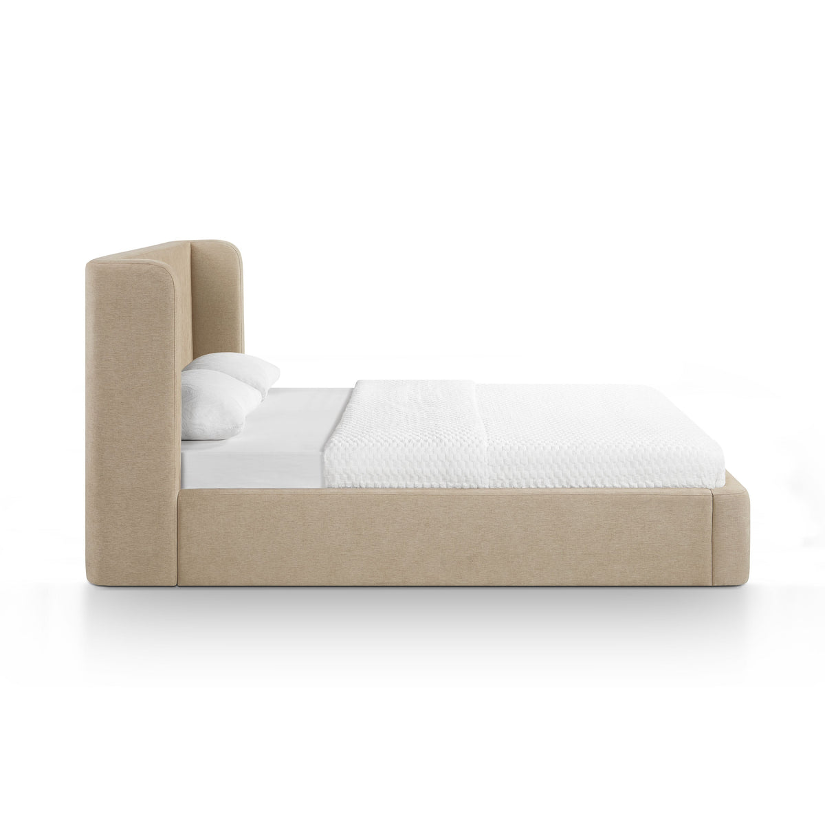 Harmony Tan Performance Chenille Queen Bed by TOV Furniture – photo 5 of 11