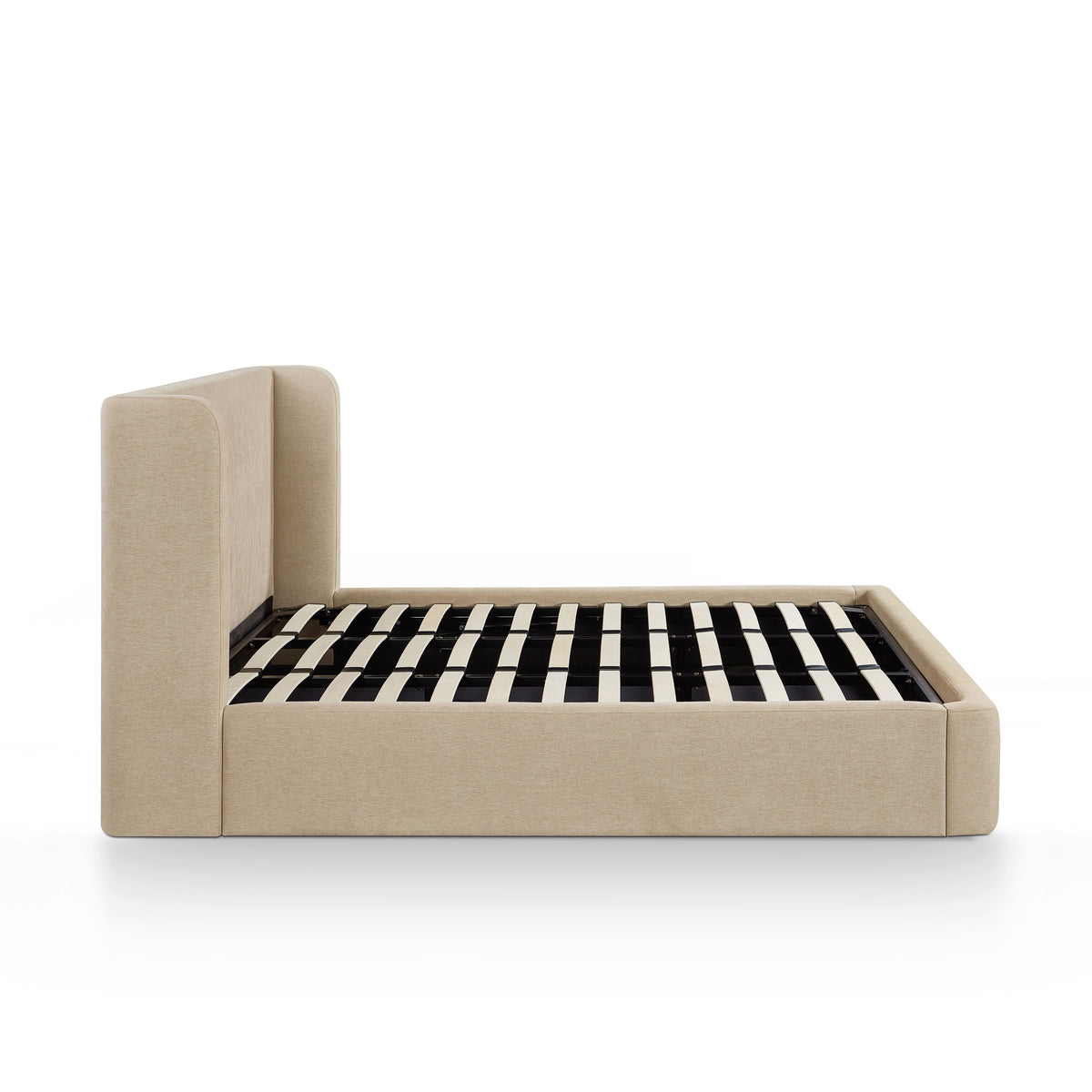 Harmony Tan Performance Chenille King Bed by TOV Furniture – photo 6 of 11