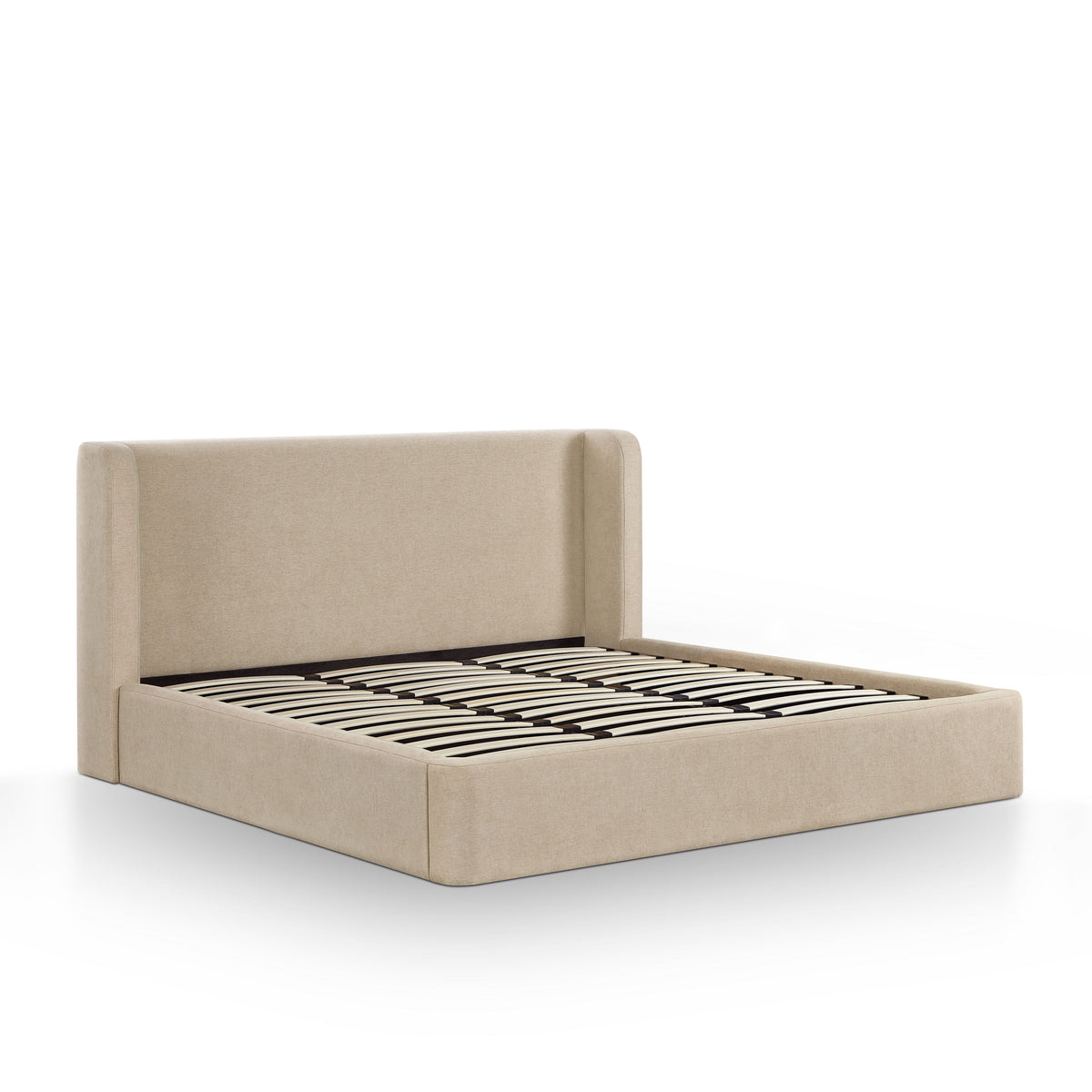 Harmony Tan Performance Chenille King Bed by TOV Furniture – photo 5 of 11
