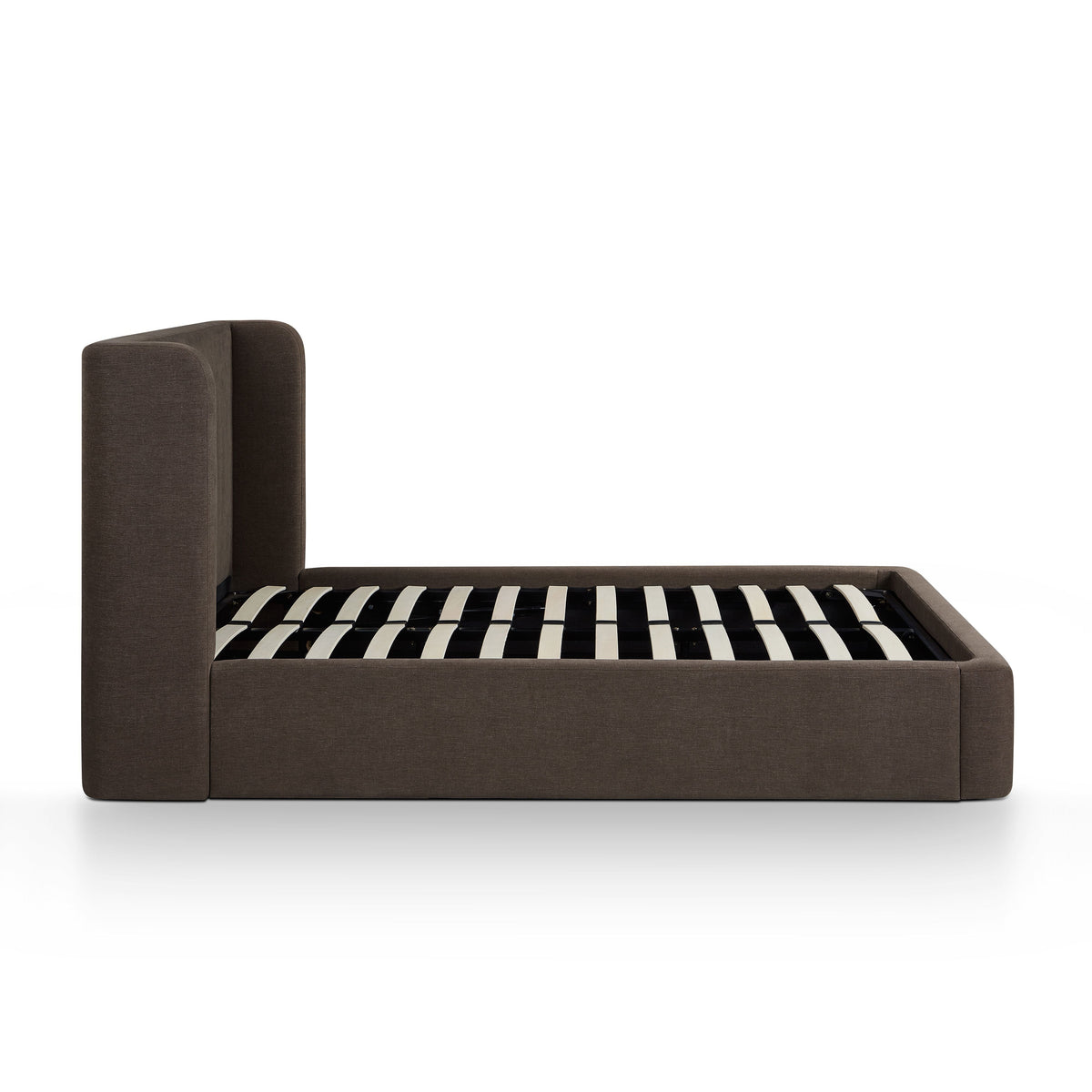 Harmony Chocolate Brown Performance Chenille Queen Bed by TOV Furniture – photo 6 of 10