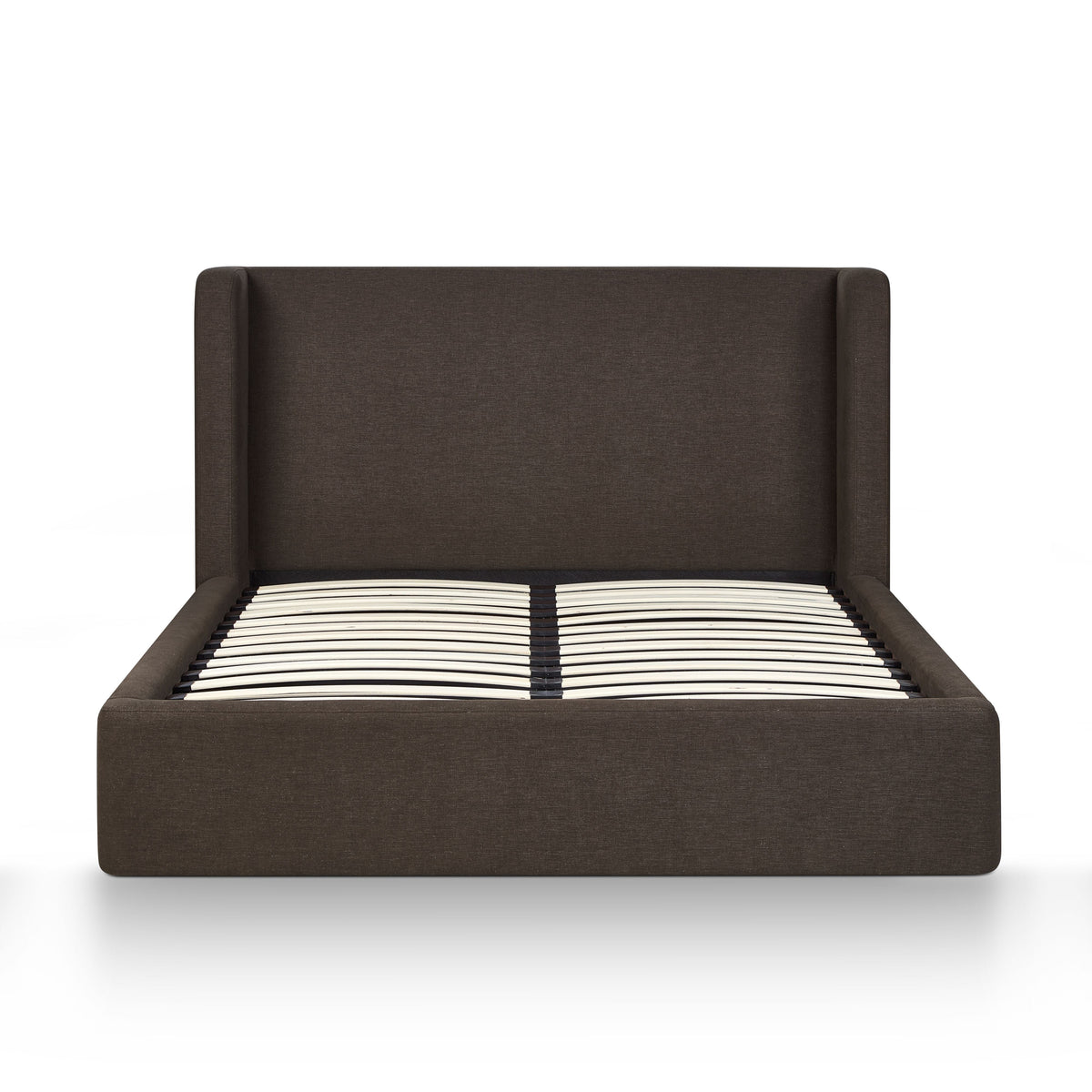 Harmony Chocolate Brown Performance Chenille Queen Bed by TOV Furniture – photo 5 of 10