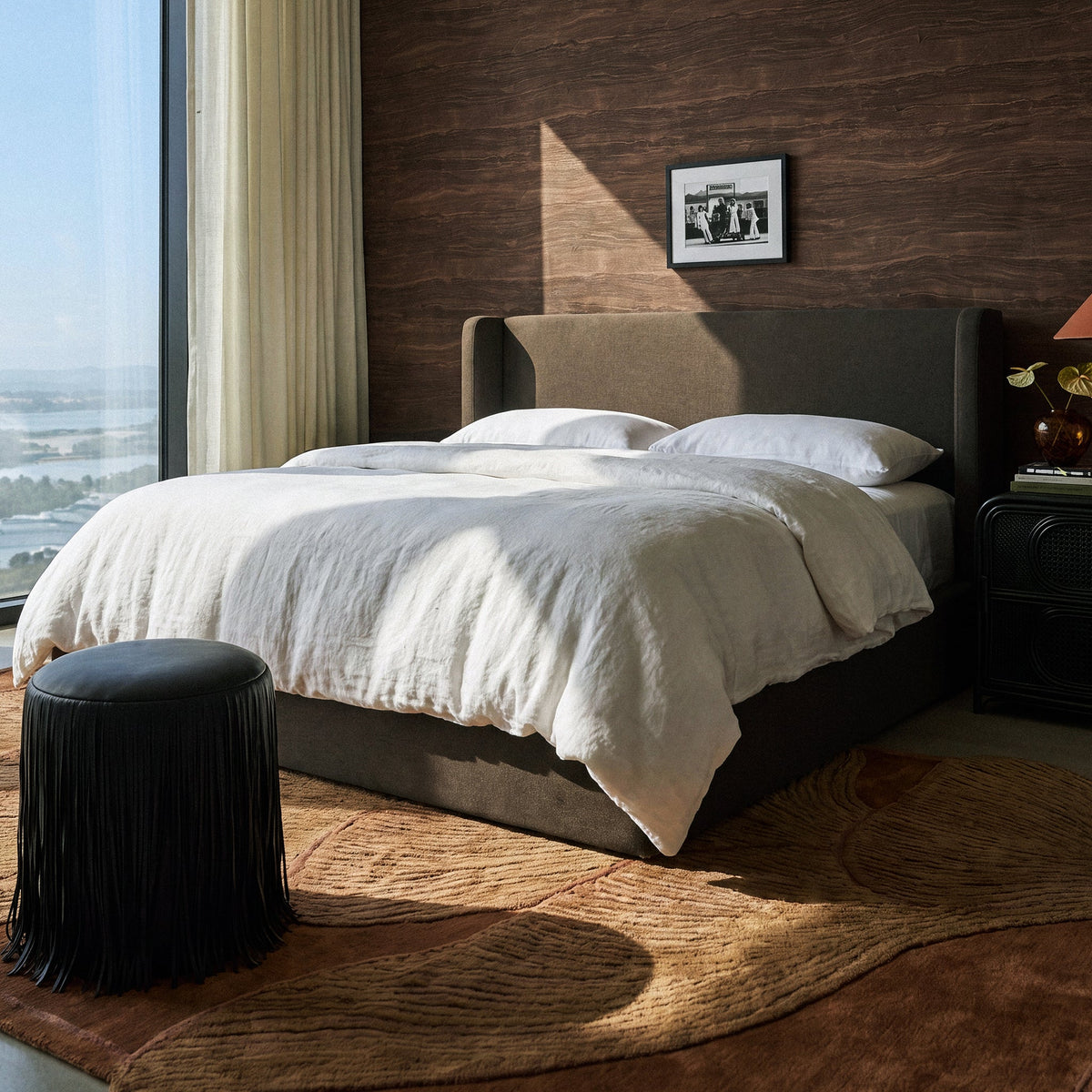 Harmony Performance Chenille Storage Bed by TOV Furniture – several options shown