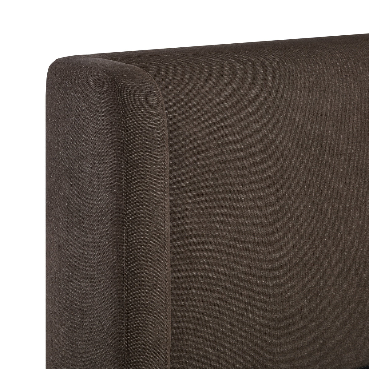 Harmony Chocolate Brown Performance Chenille King Bed by TOV Furniture – photo 8 of 10