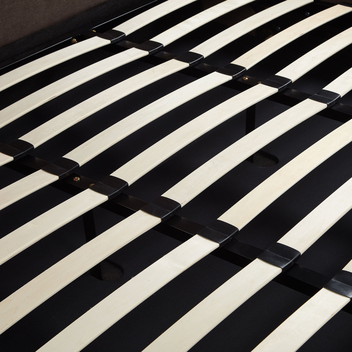 Harmony Chocolate Brown Performance Chenille King Bed by TOV Furniture – photo 9 of 10