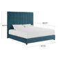 Arabelle Velvet Bed by TOV B96