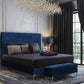 Delilah Velvet Bed by TOV B6267