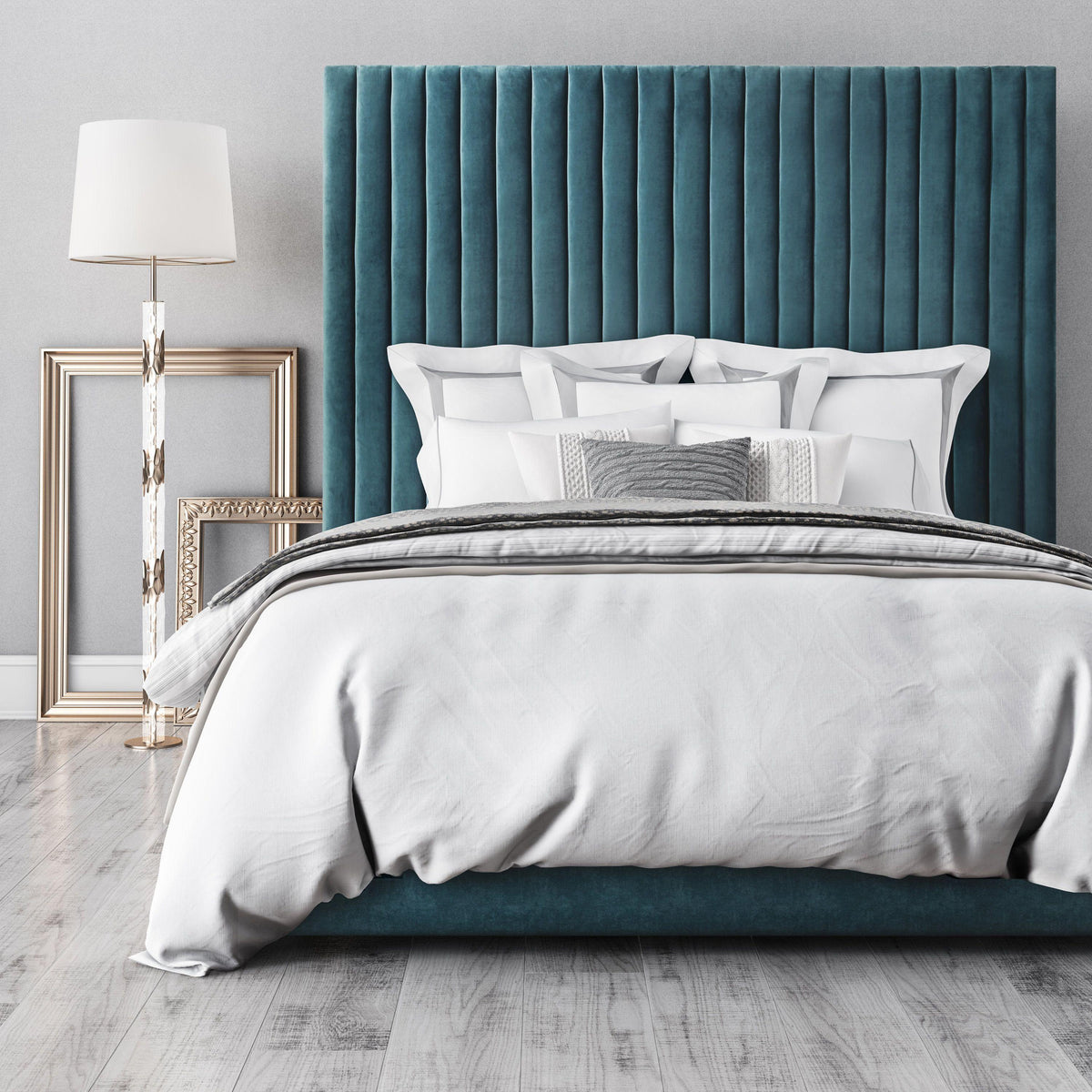 Arabelle Performance Velvet Bed by TOV Furniture – several options shown