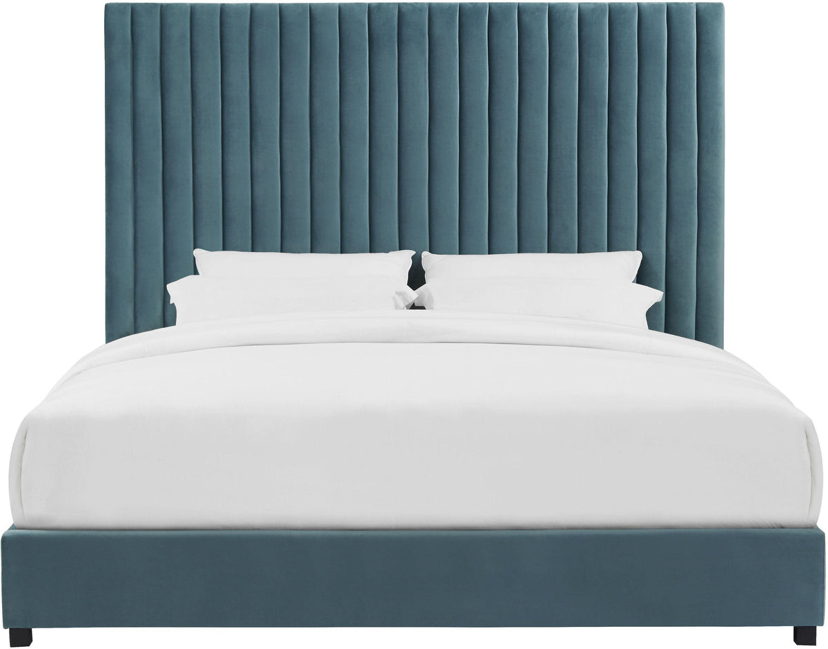 Arabelle Performance Velvet Bed by TOV Furniture – several options shown