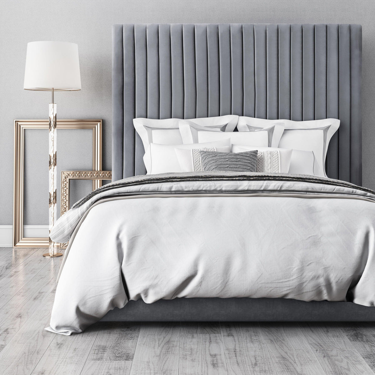 Arabelle Performance Velvet Bed by TOV Furniture – several options shown