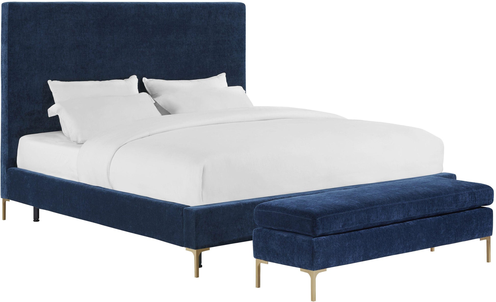 Delilah Velvet Bed by TOV B92