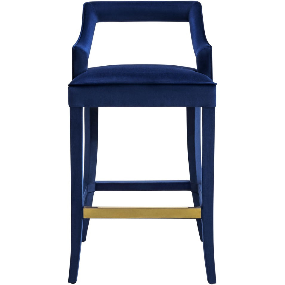 Tiffany Velvet Stool by TOV Bs22
