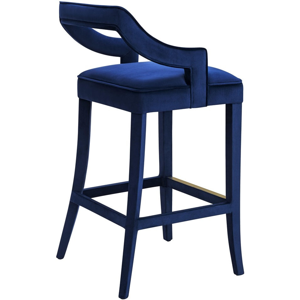 Tiffany Velvet Stool by TOV Bs19